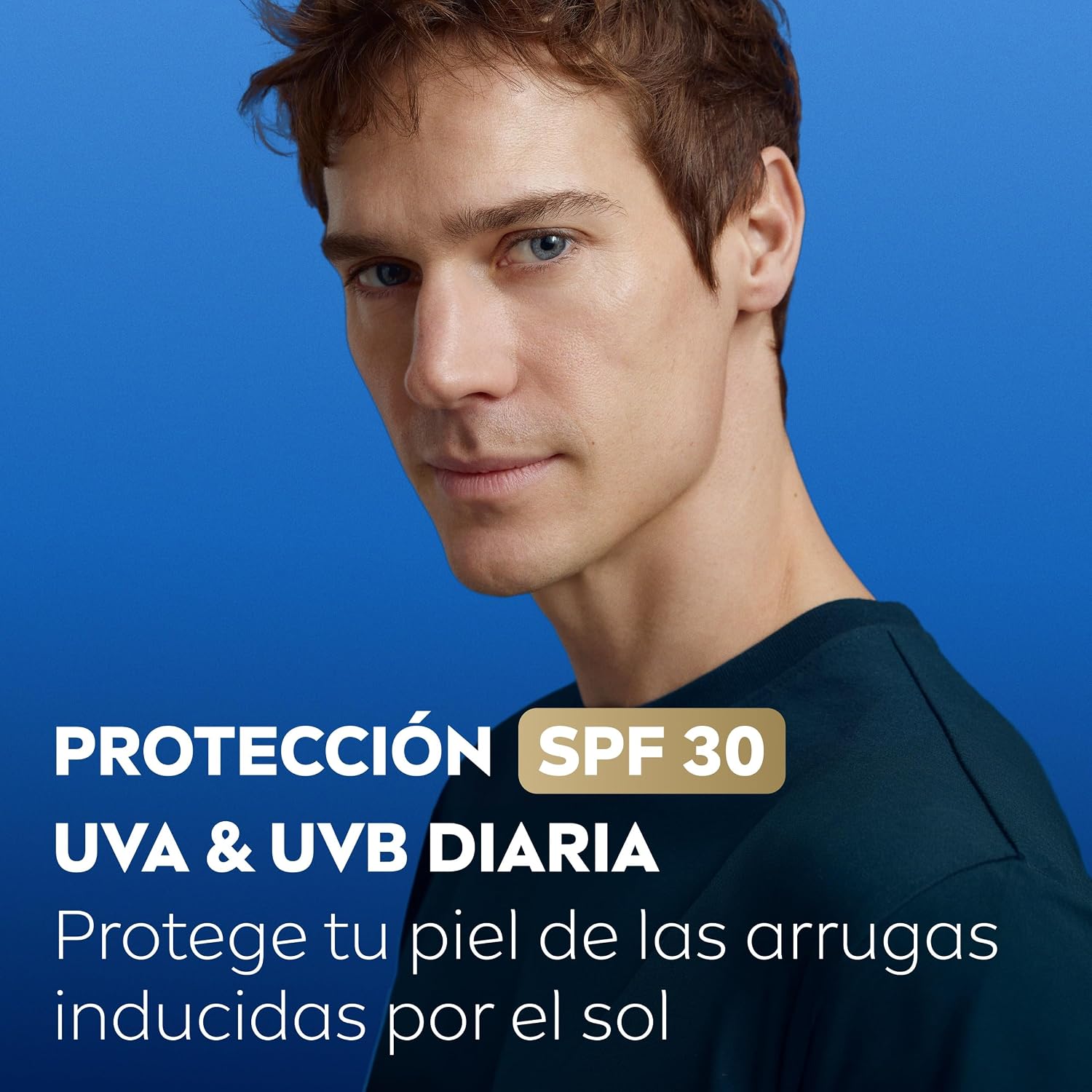Detalle de NIVEA MEN Hyaluron Crema Hidratante Antiedad FP15 50 ml
