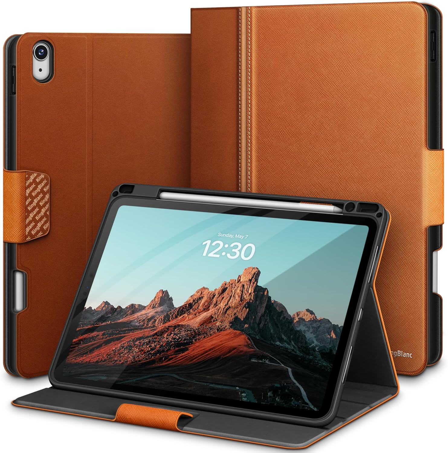 Detalle de KingBlanc Case for iPad Air 11-inch (M4 2026 / M3 2025 / M2 2024) with Pencil Holder