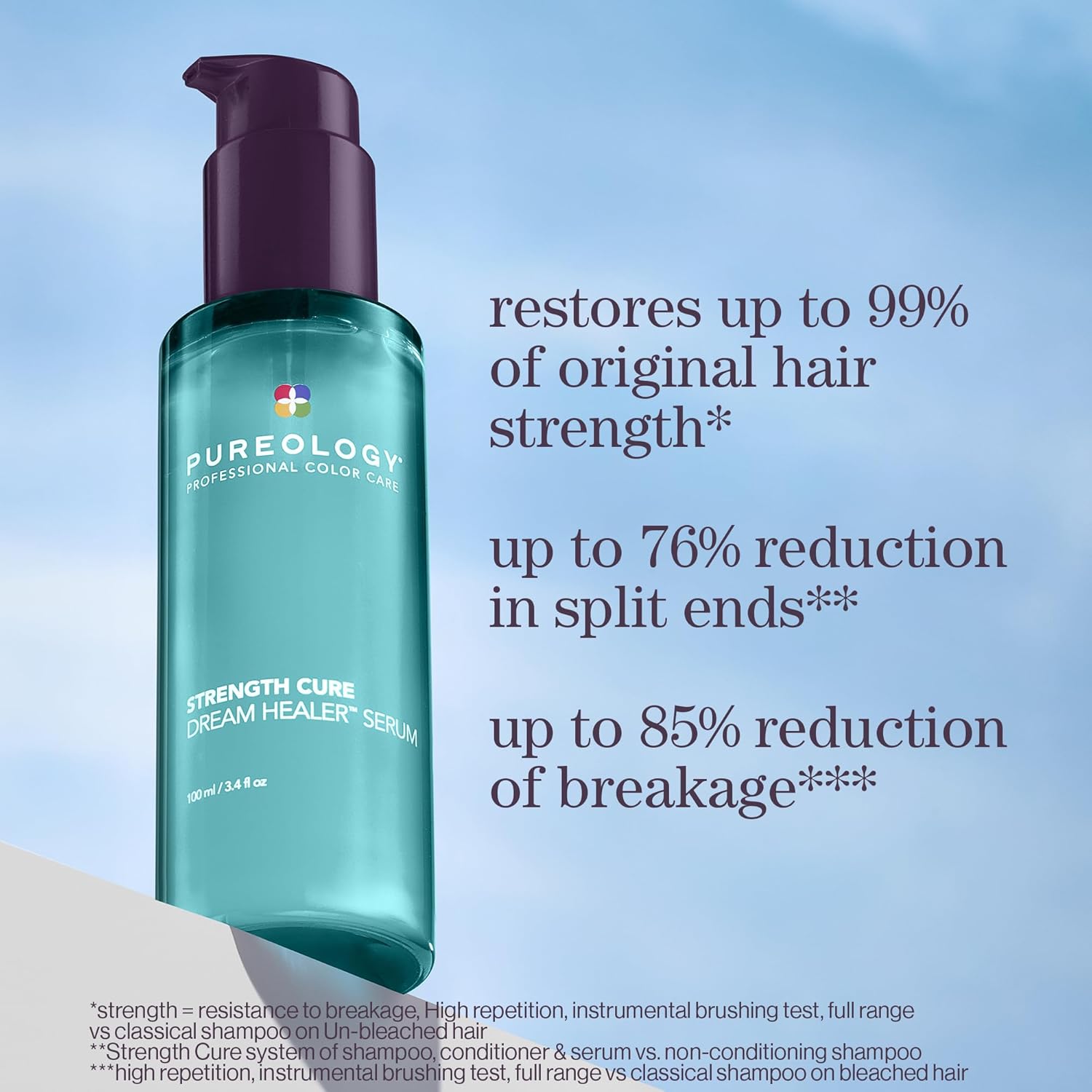 Thumbnail 1 de Pureology Strength Cure Dream Healer Hair Repair Serum – 100ml