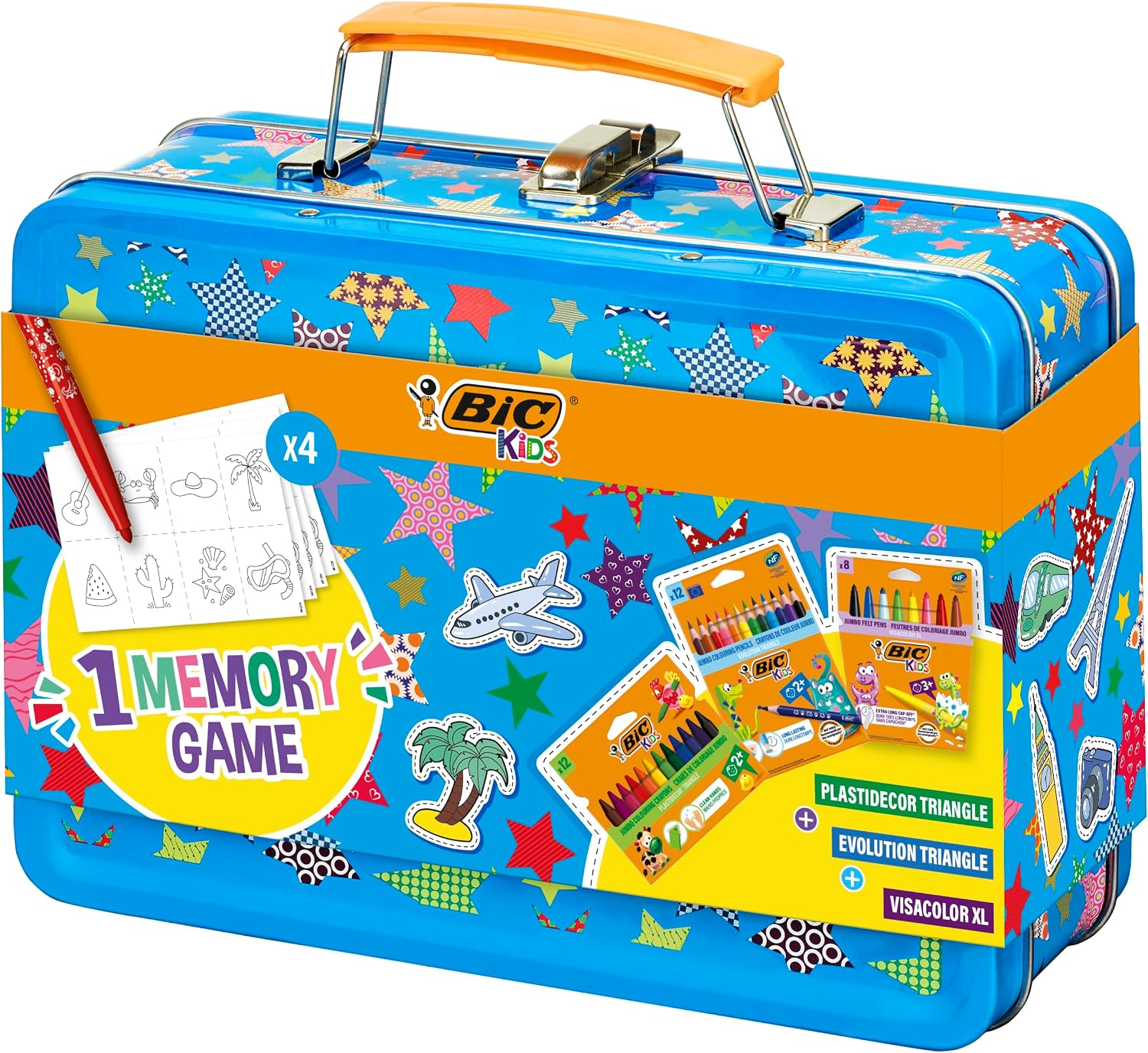 Detalle de BIC Kids Memory Game Travel Case Maletín Educativo
