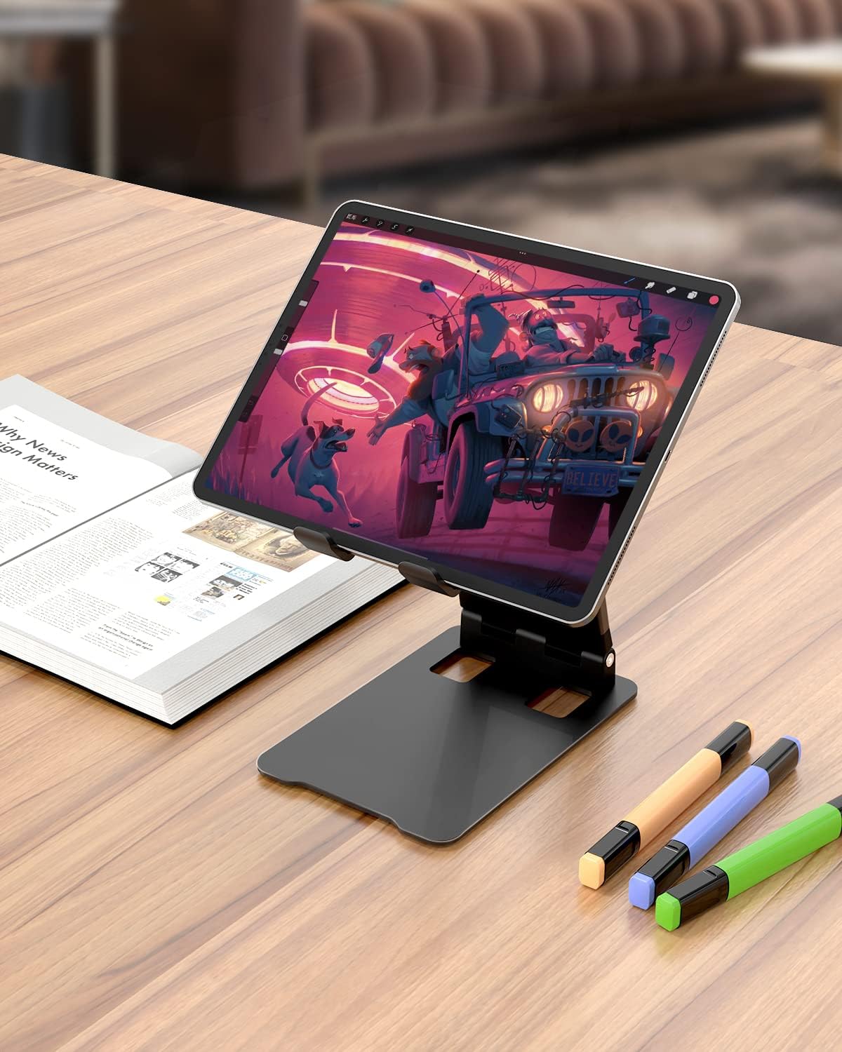 Thumbnail 6 de Klearlook Portable Tablet Stand for 4–13" devices