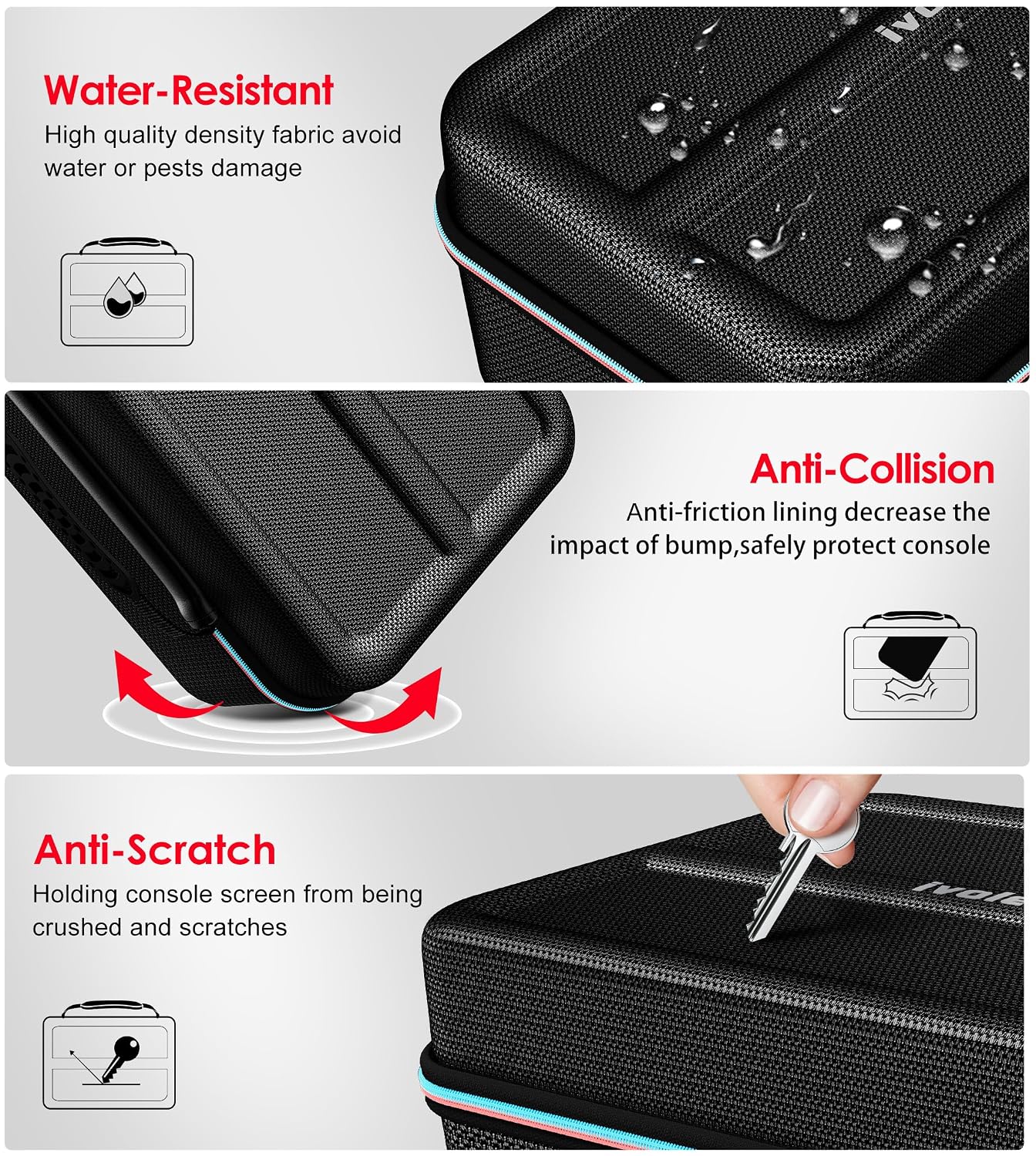 Thumbnail 2 de ivoler Switch 2 Carrying Case 20 Games