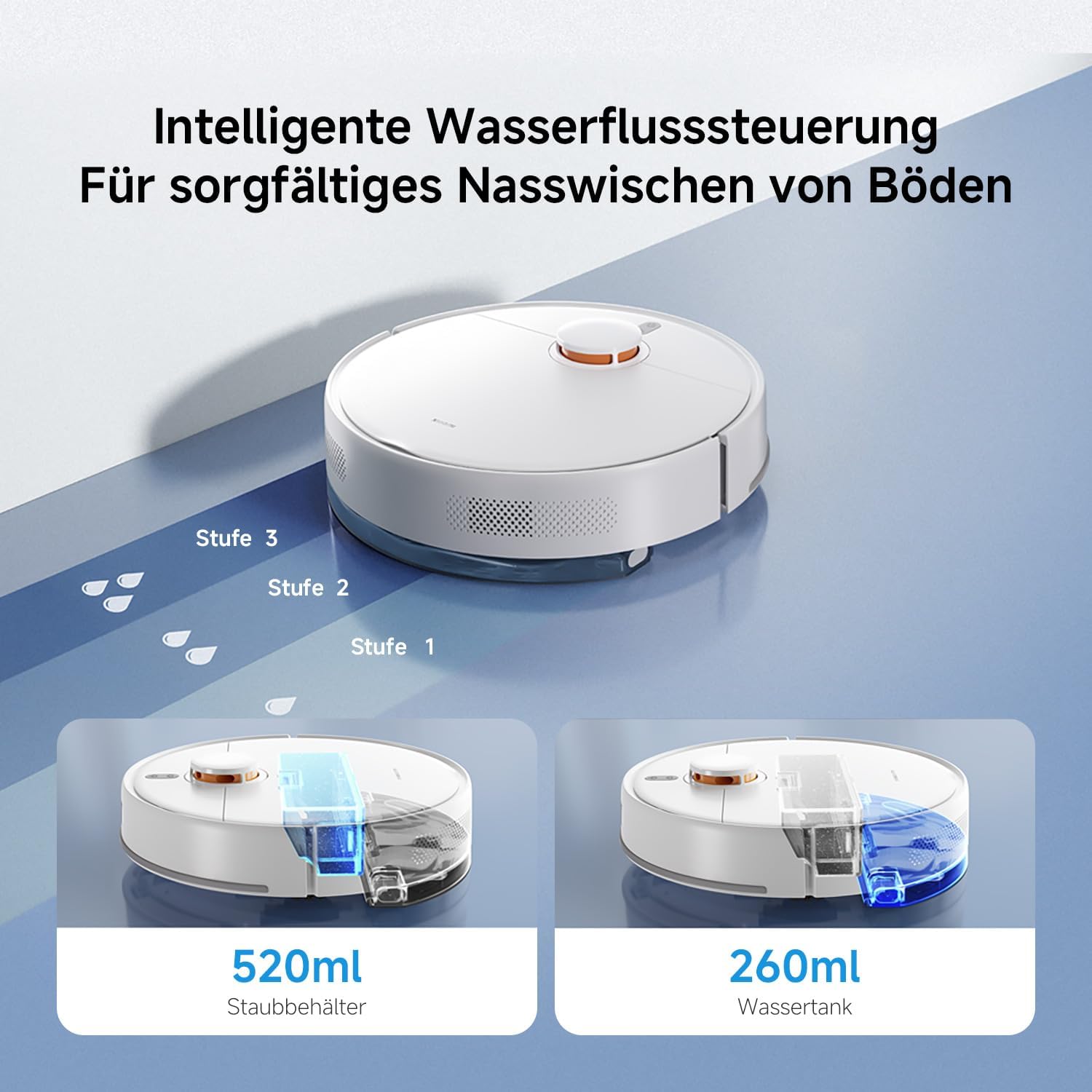 Thumbnail 2 de Xiaomi Robot Vacuum S40C (2-in-1 Staubsaugen & Wischen) mit 5.000 Pa und LDS-Navigation