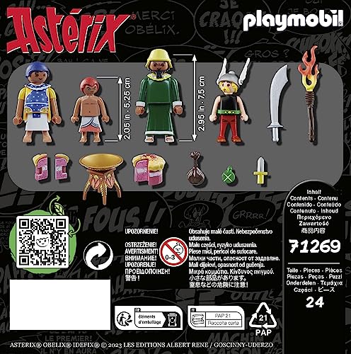 Thumbnail 4 de PLAYMOBIL Asterix 71269 Paletabis y la Tarta envenenada 🎲