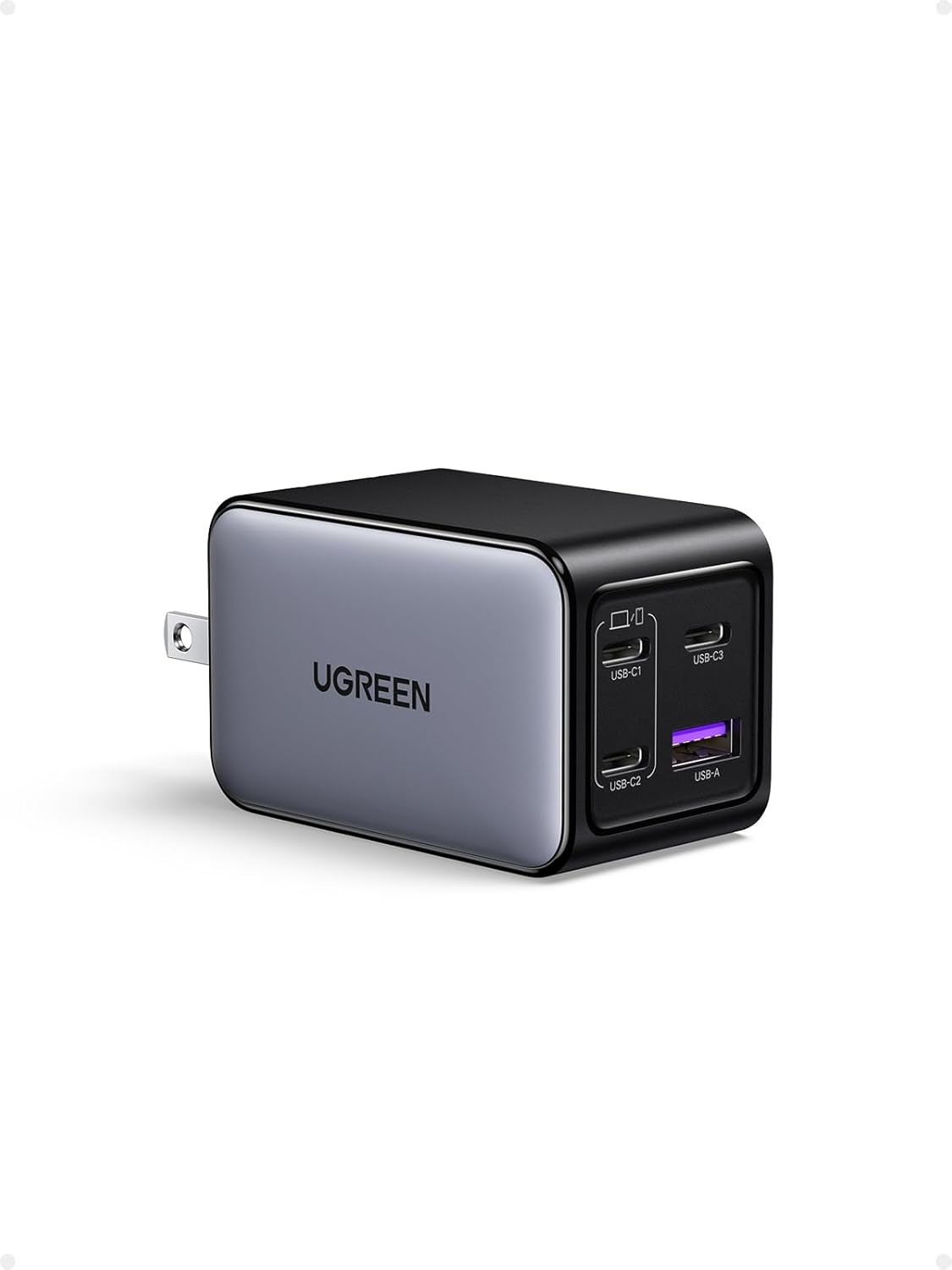 Detalle de UGREEN Nexode 65W 4‑Port USB‑C Charger 🔌