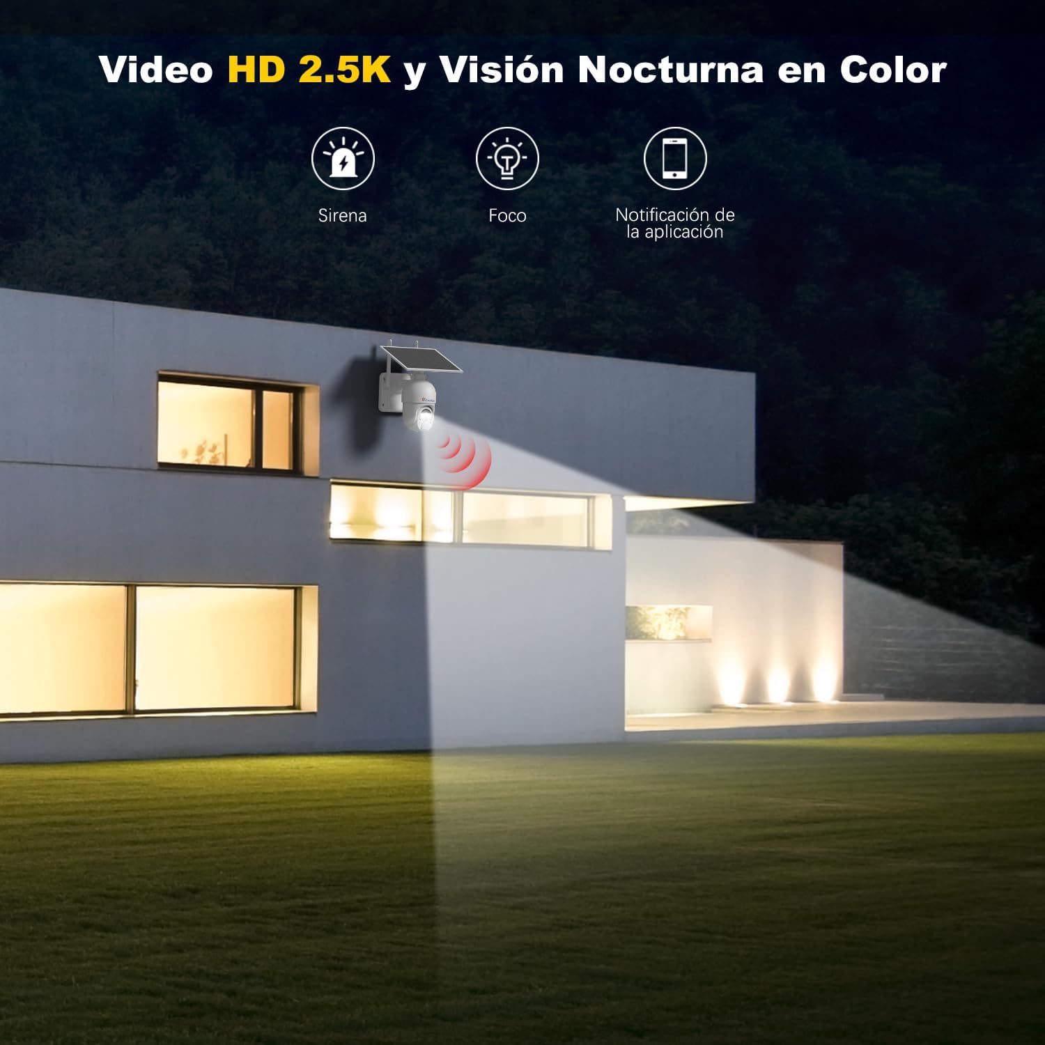 Thumbnail 4 de Ctronics 2,5K 4MP Cámara Solar 4G sin WiFi