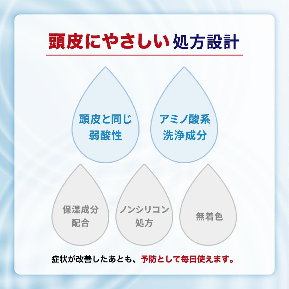 Detalle de メディクイックH 頭皮のメディカルシャンプー 詰替用280mL×2個 弱酸性・ノンシリコン