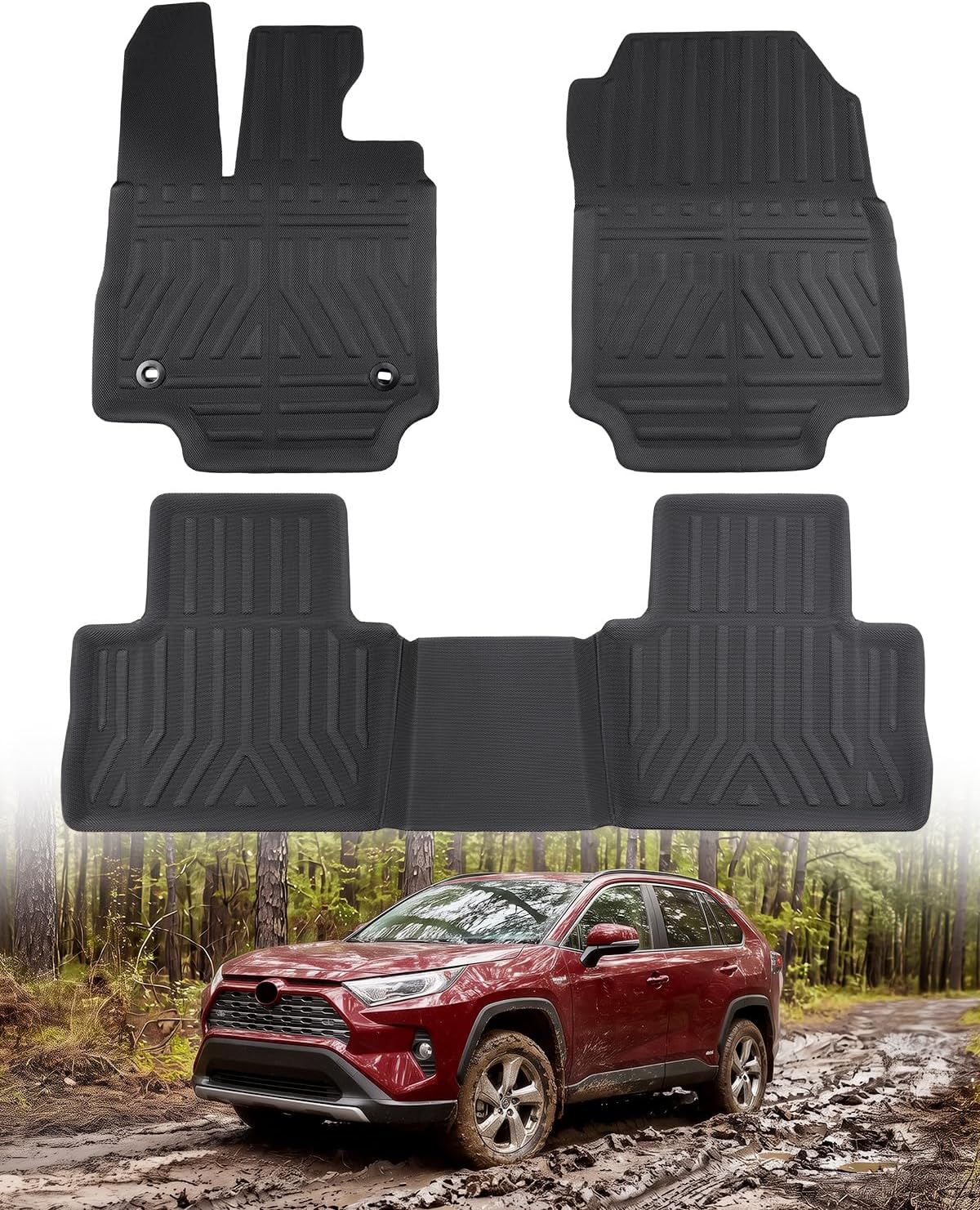 Detalle de Toyota RAV4 floor mats XPE