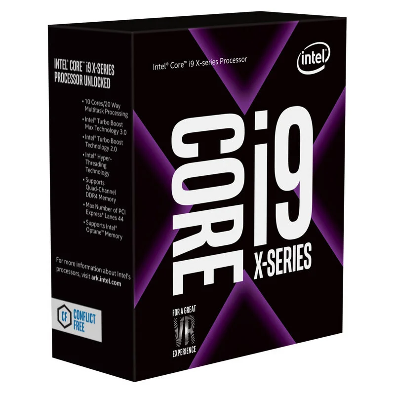 Detalle de Intel Core i9-9820X 3.3 GHz BOX – procesador de la serie X para socket LGA 2066