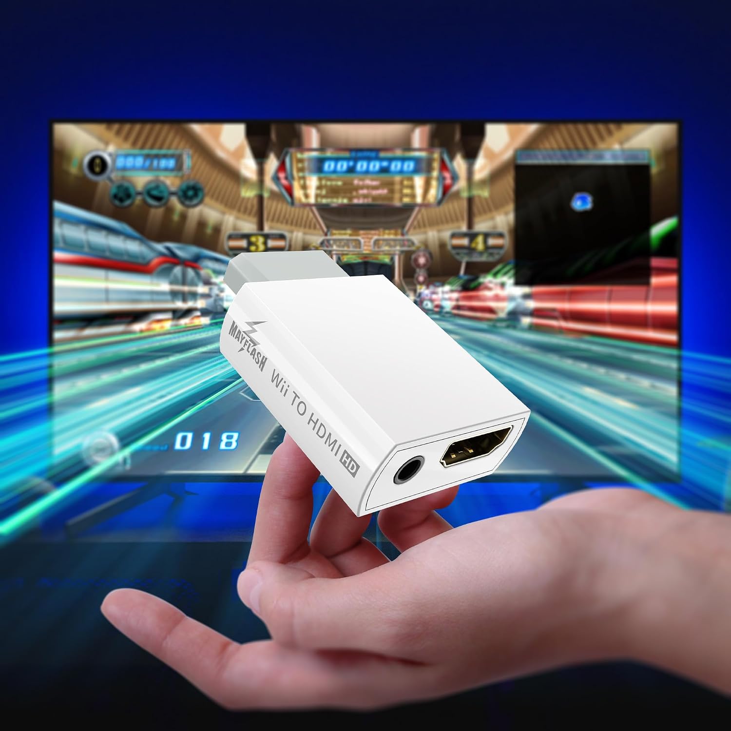 Thumbnail 6 de MAYFLASH Wii HDMIコンバーター 3.5mm音声出力・小型プラグアンドプレイ対応