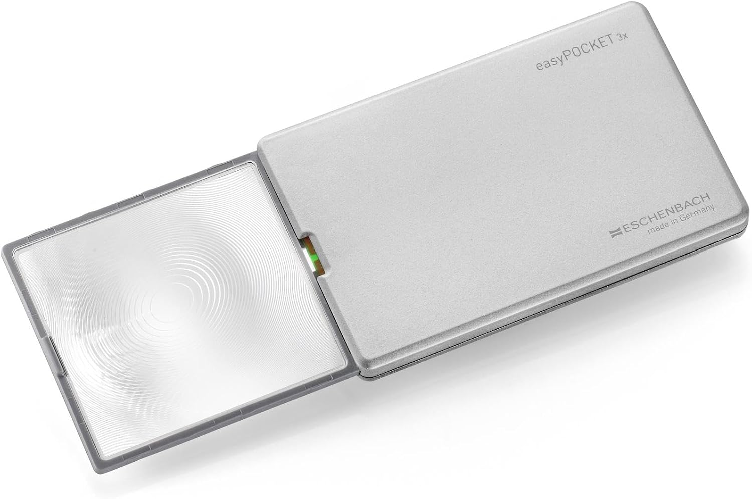Eschenbach easyPOCKET Lupe 3X LED Silber