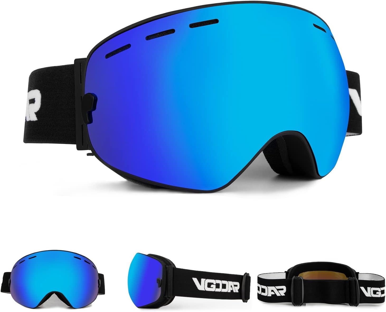 Detalle de Vgooar OTG Ski Goggles 14cm fit