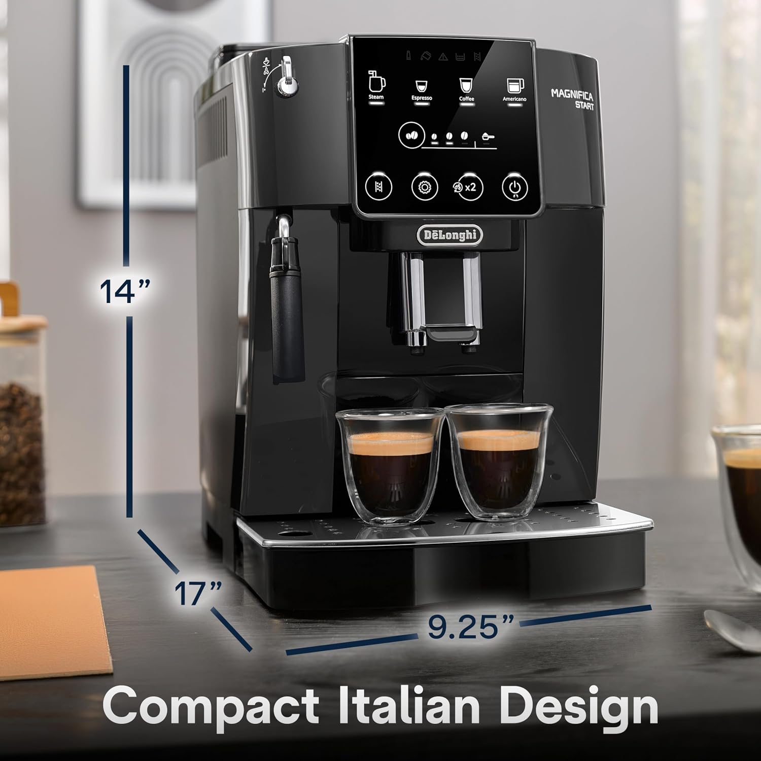 Detalle 2 de De'Longhi Magnifica Start Automatic Espresso Machine