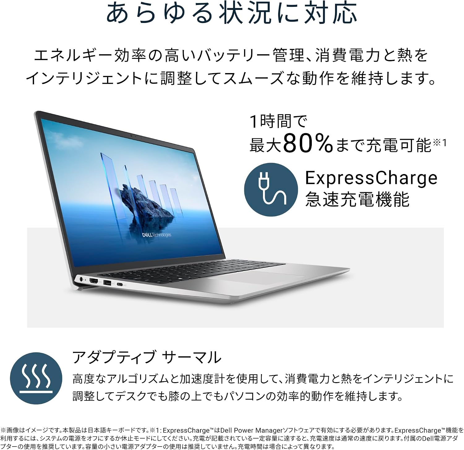 Thumbnail 4 de Dell 15 DC15250 ND65-GHM3SA 15.6インチノートPC Core i5・16GB・512GB SSD
