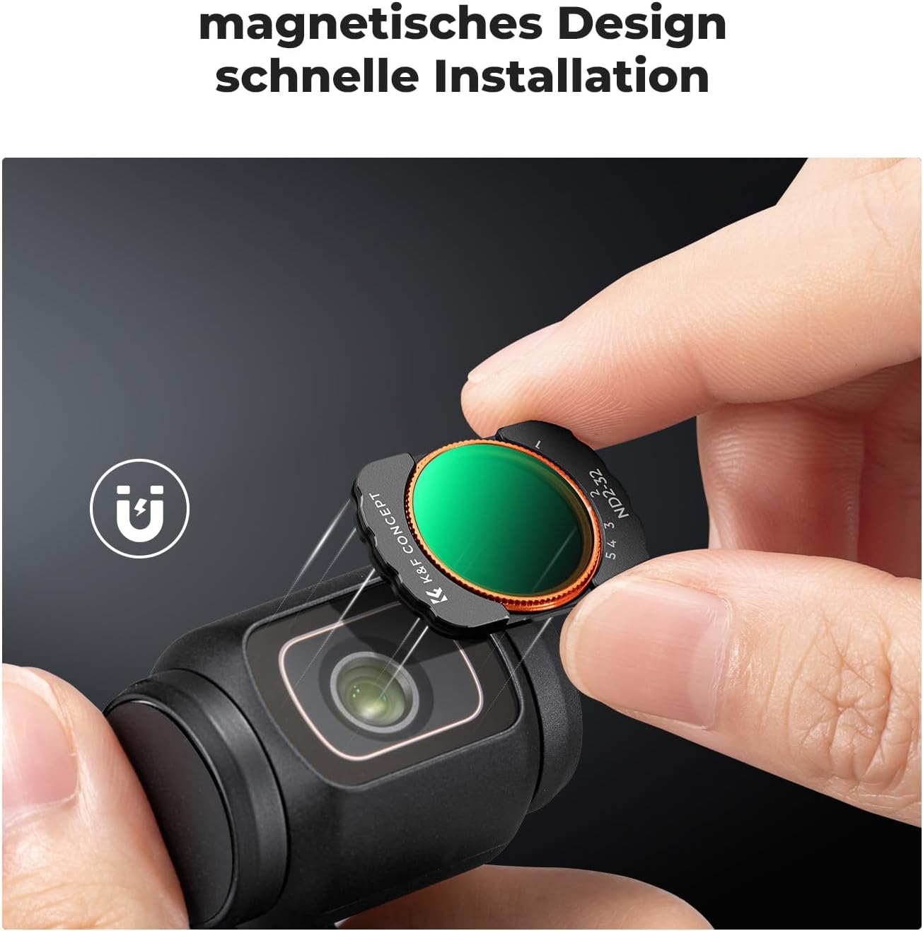 Thumbnail 2 de K&F Concept OSMO Pocket 3 Polfilter