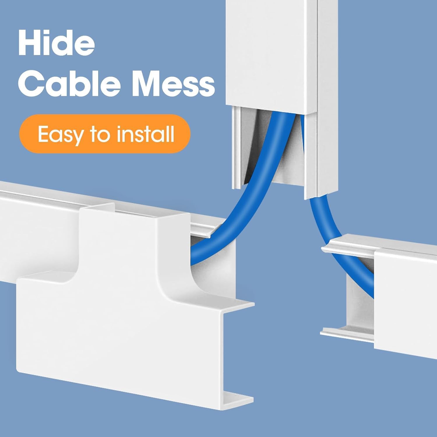 Thumbnail 4 de YesBes 116in Cord Hider Kit
