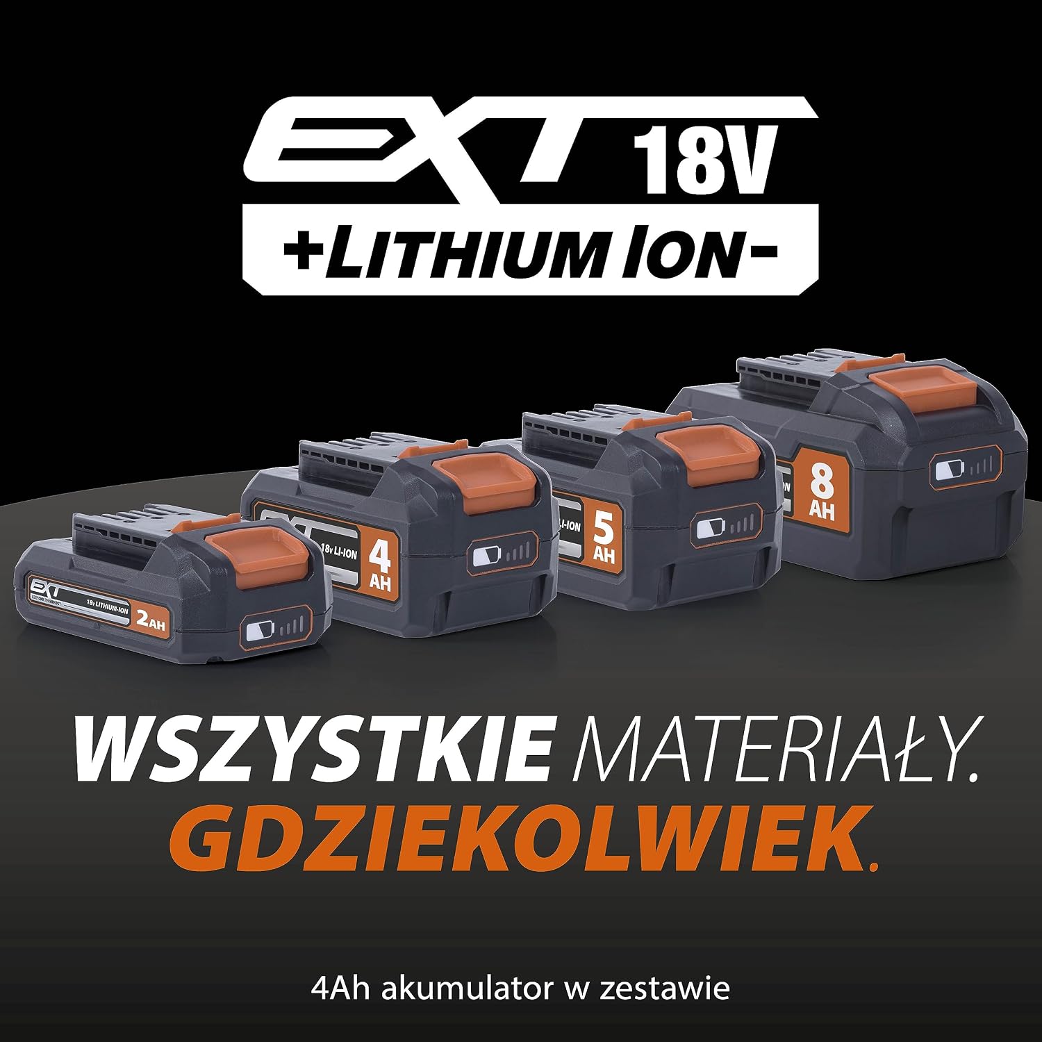 Detalle de Evolution Power Tools R185CMS-Li – akumulatorowa ukośnica 185 mm do wielu materiałów