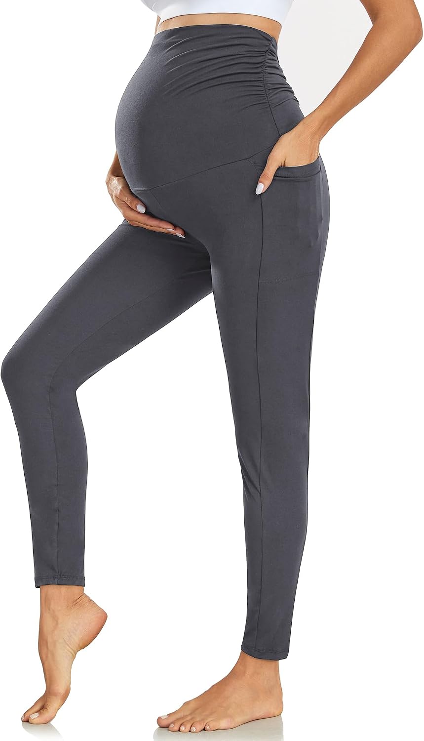 Detalle de Ymmott leggings premaman a vita alta