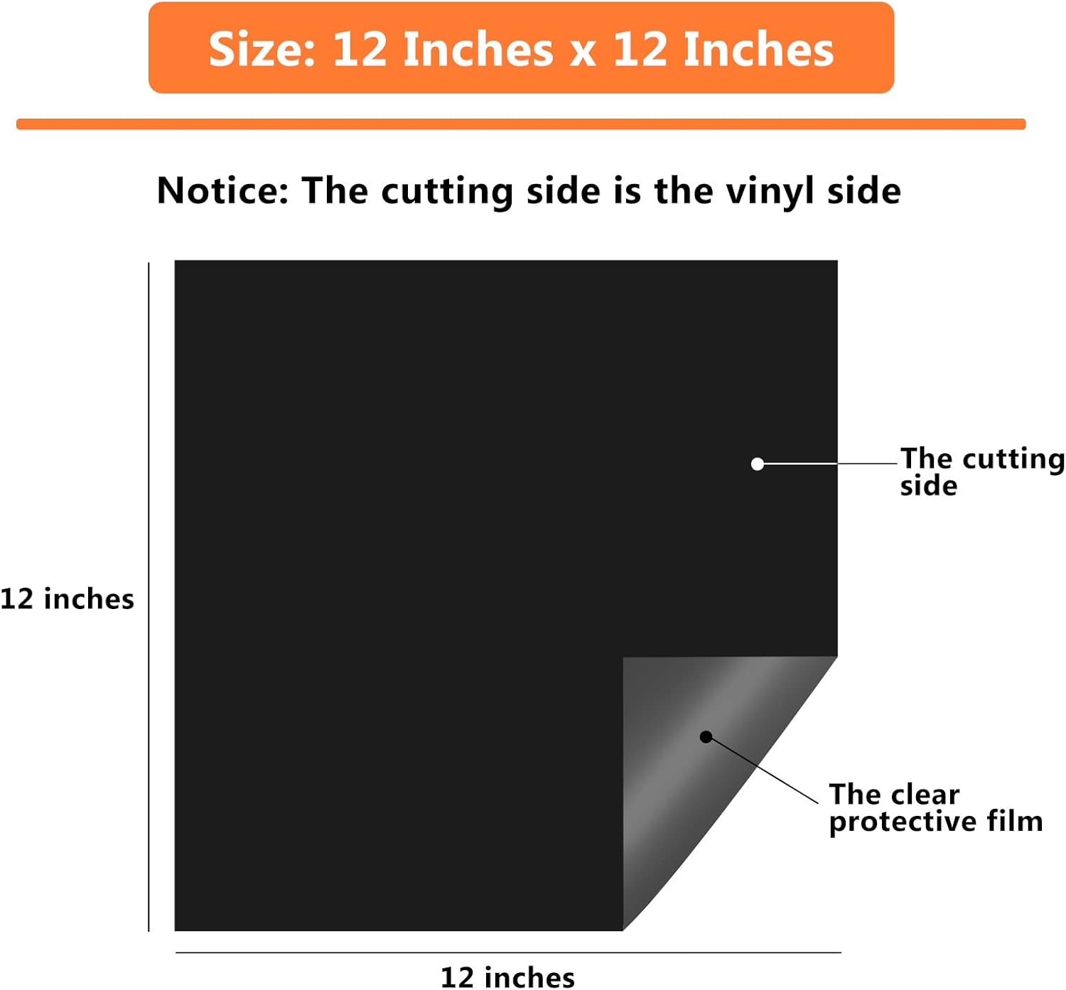 Thumbnail 2 de HTVRONT Permanent Vinyl 14 Pack 12x12