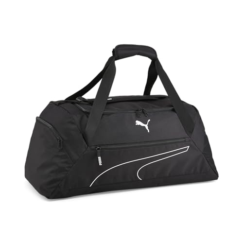 Detalle de PUMA Fundamentals Sports Bag M: bolsa deportiva unisex con organización práctica