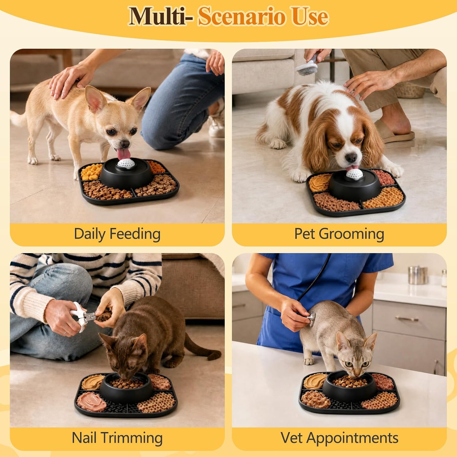 Thumbnail 4 de Huttoi Slow Feeder Dog Bowl Small