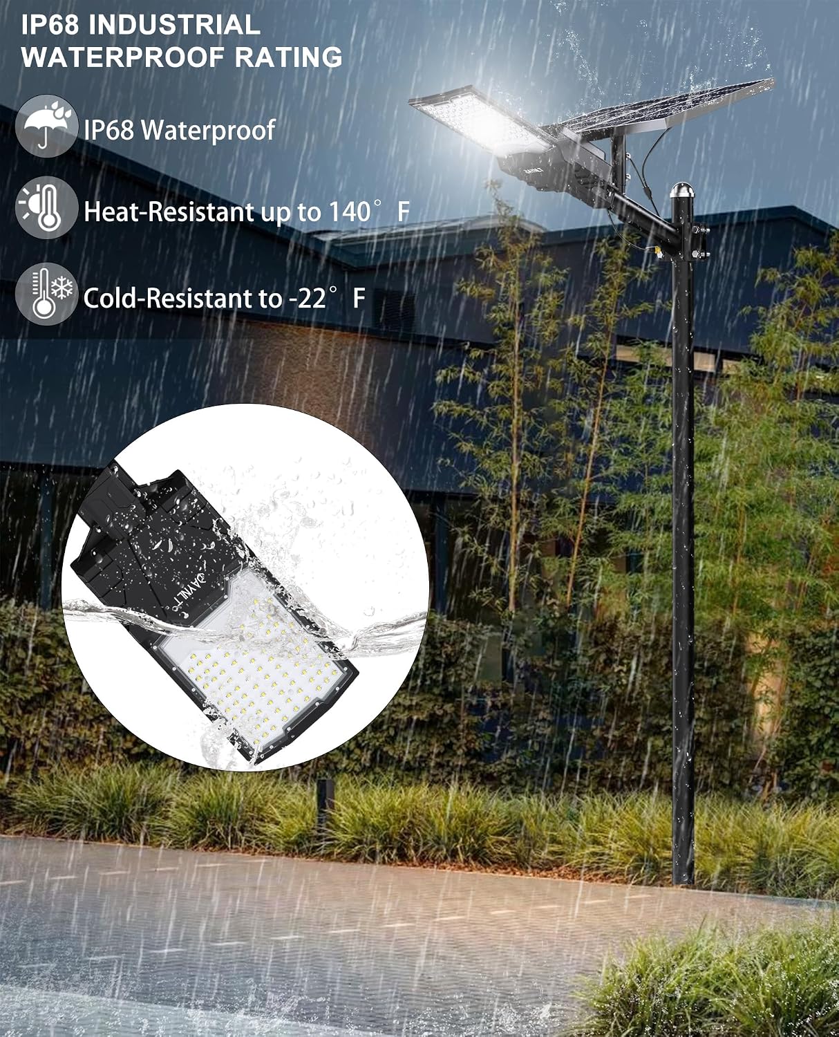 Thumbnail 6 de JAYNLT Solar Street Light, 60,000mAh Battery