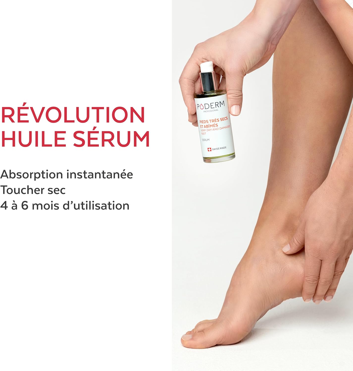 Detalle de PODERM Pieds très secs et abîmés 24h 🦶