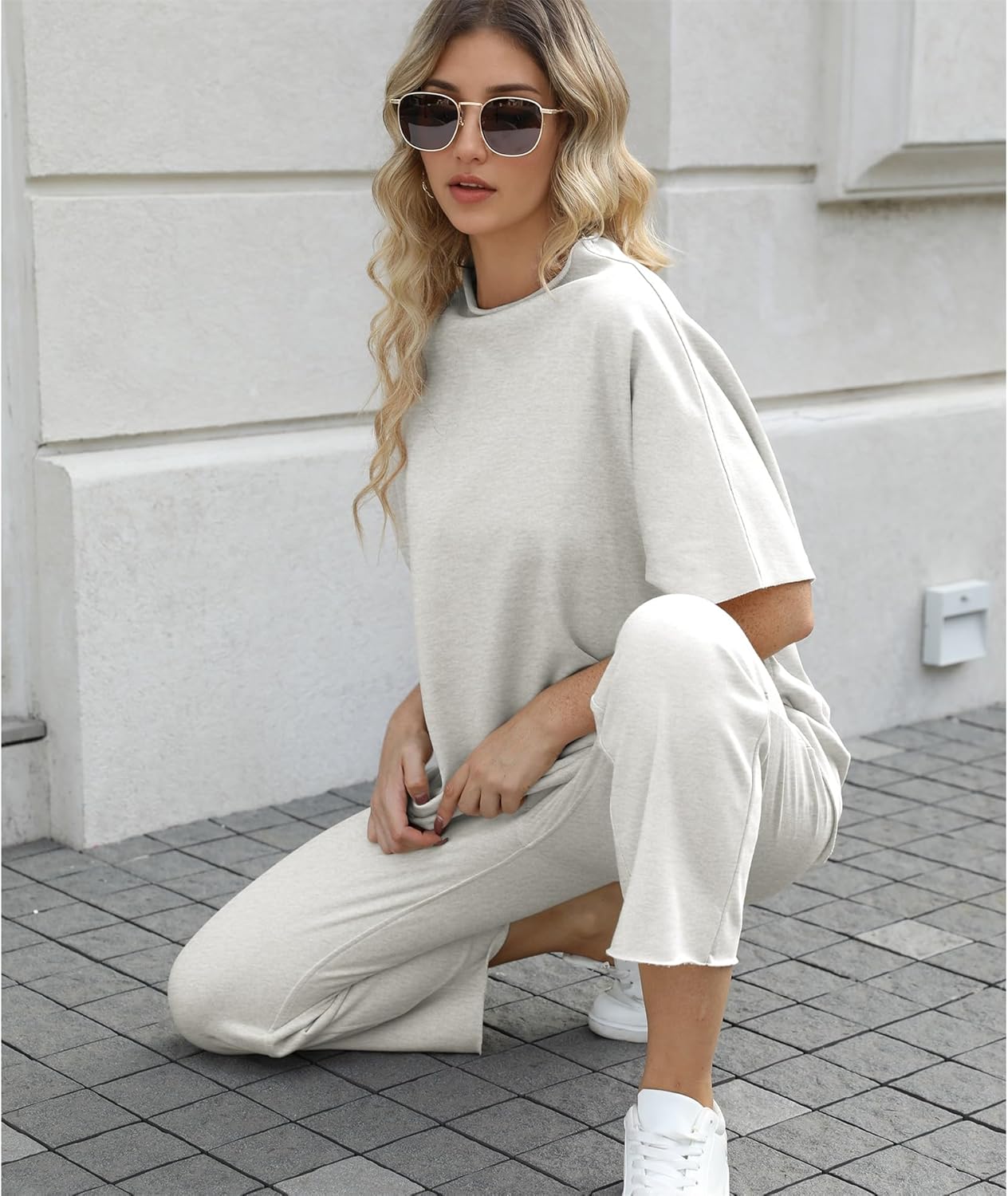 Thumbnail 6 de SeeLuNa Two Piece Lounge Set 1️⃣ Wide Leg Pants