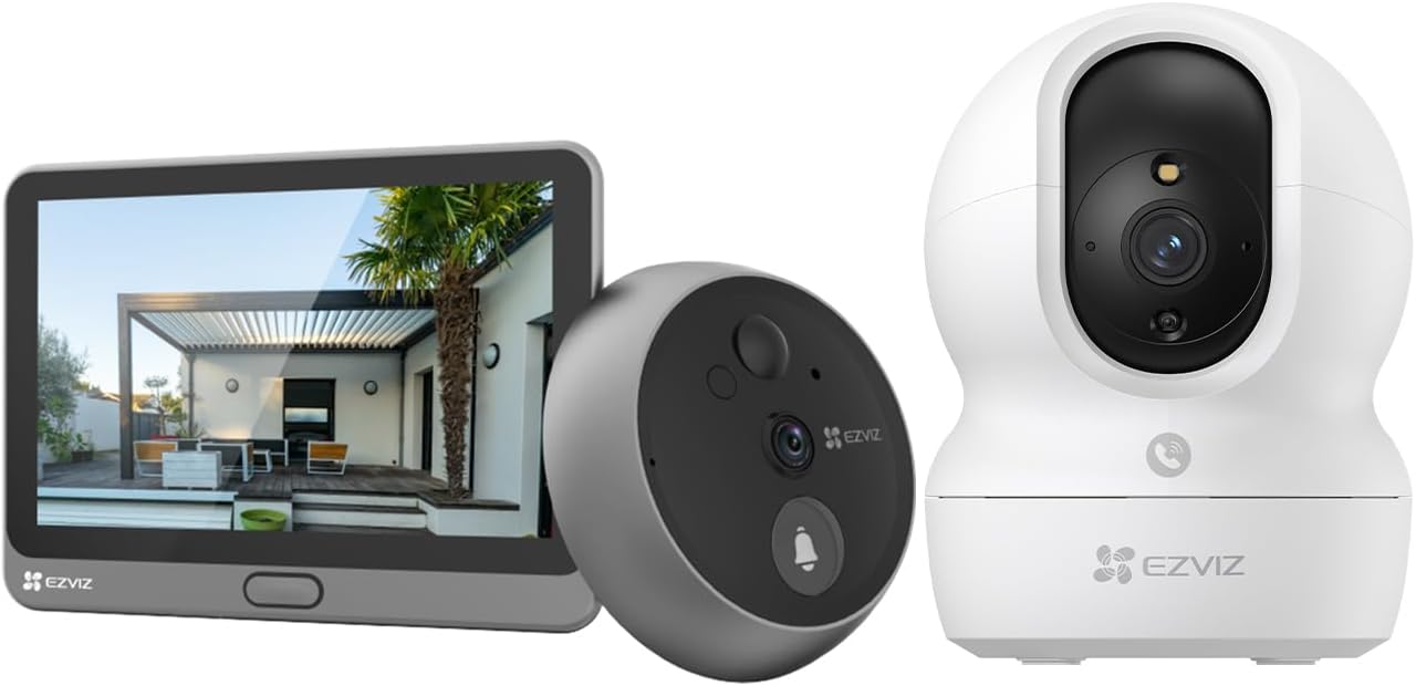 Detalle de EZVIZ Türspion CP4 CP1 Pro Set