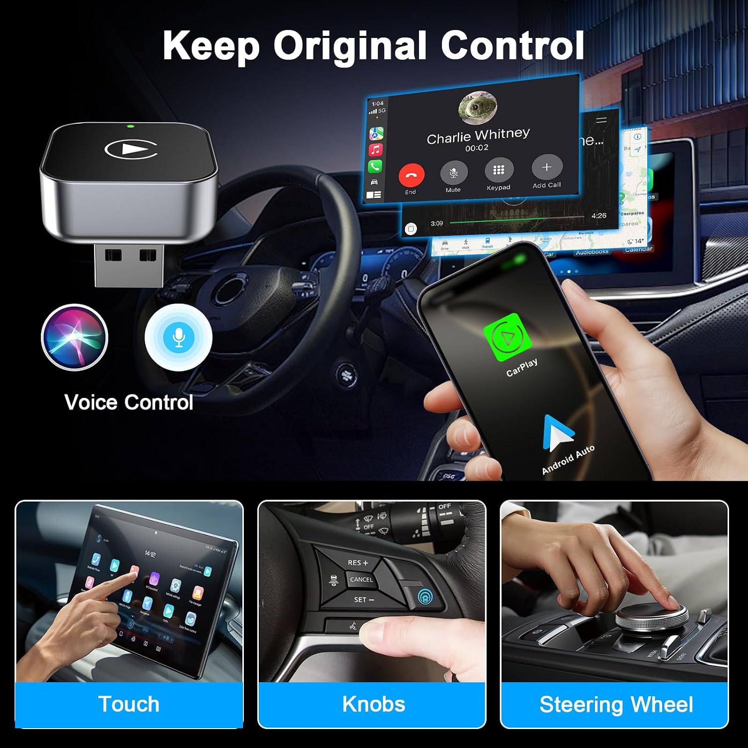 Thumbnail 5 de Adaptateur CarPlay sans Fil pour iPhone
