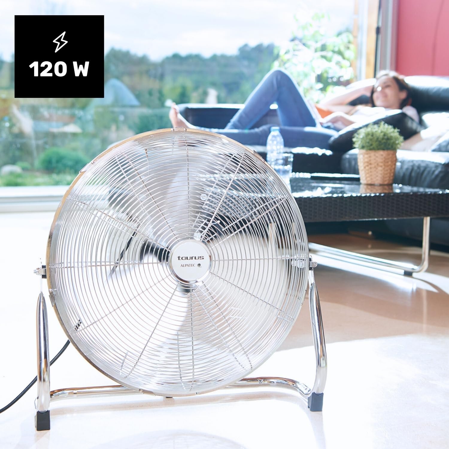 Detalle 2 de Taurus Sirocco 18 Ventilador circulador 45cm, silencioso y ajustable 🌬