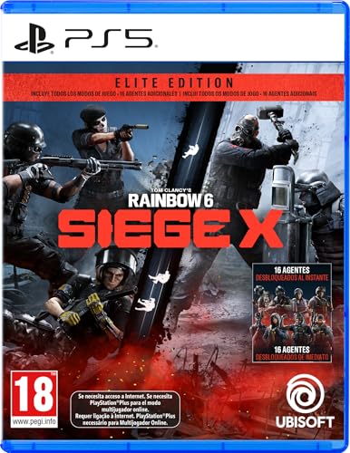 Detalle de Rainbow Six Siege X - Elite Edition (PS5) de Ubisoft: ¿merece la pena para empezar con estilo?