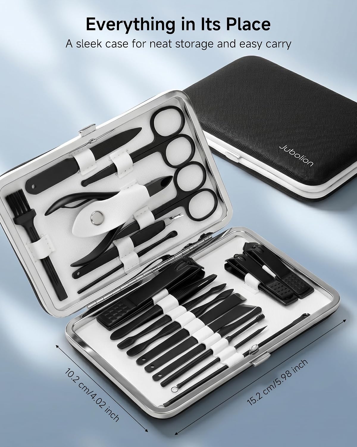 Detalle 2 de Jubolion 19-piece manicure set for nails