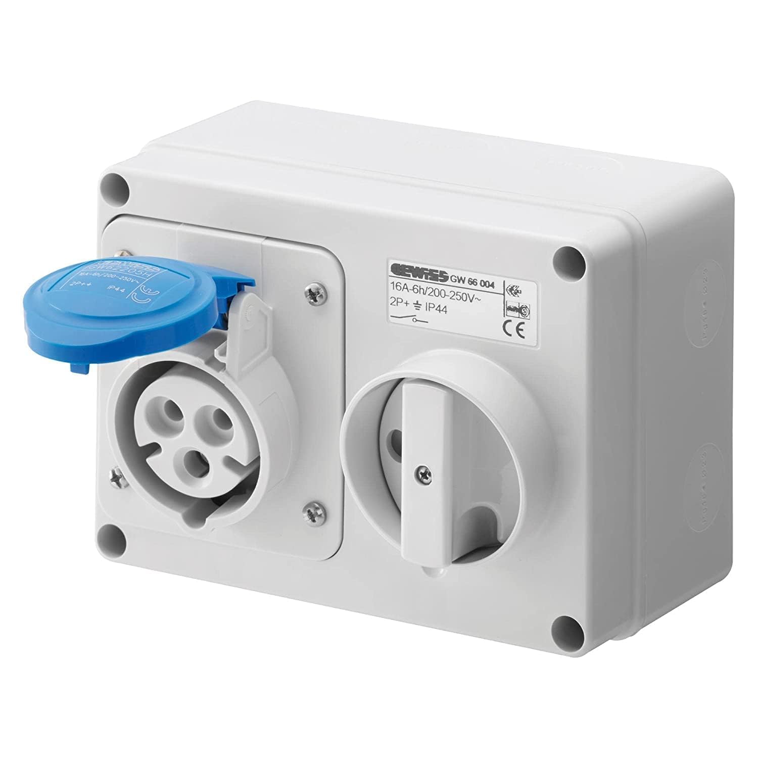 Gewiss GW66004 cassetta di scarico Blu