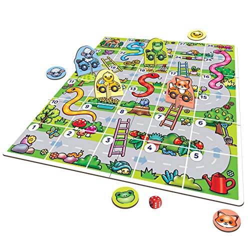 Thumbnail 2 de Orchard Toys My First Snakes & Ladders Family Board Game for Kids Age 3+