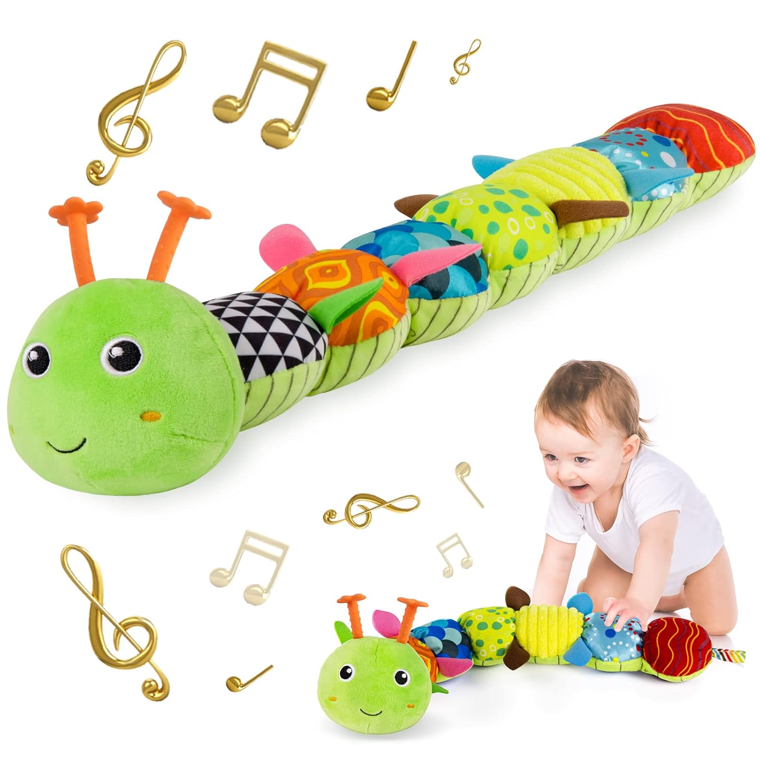 Detalle de Sumobaby Caterpillar Musical Baby Toy 50cm