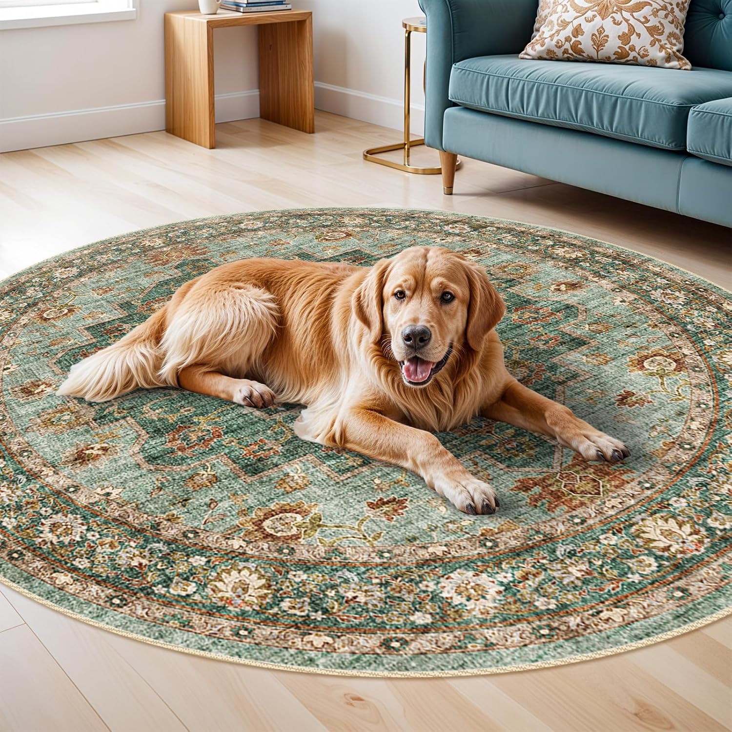 Thumbnail 5 de TOPRUUG Washable Oriental Rug 6ft 🏠