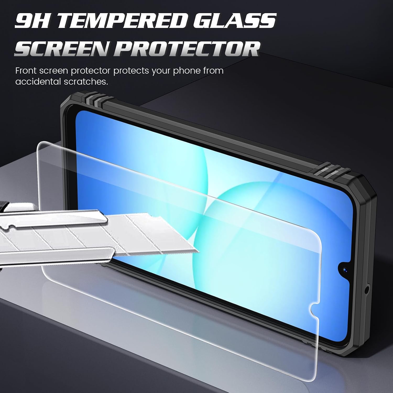 Detalle de Doeshine Samsung Galaxy A17 4G/5G case with 360° ring