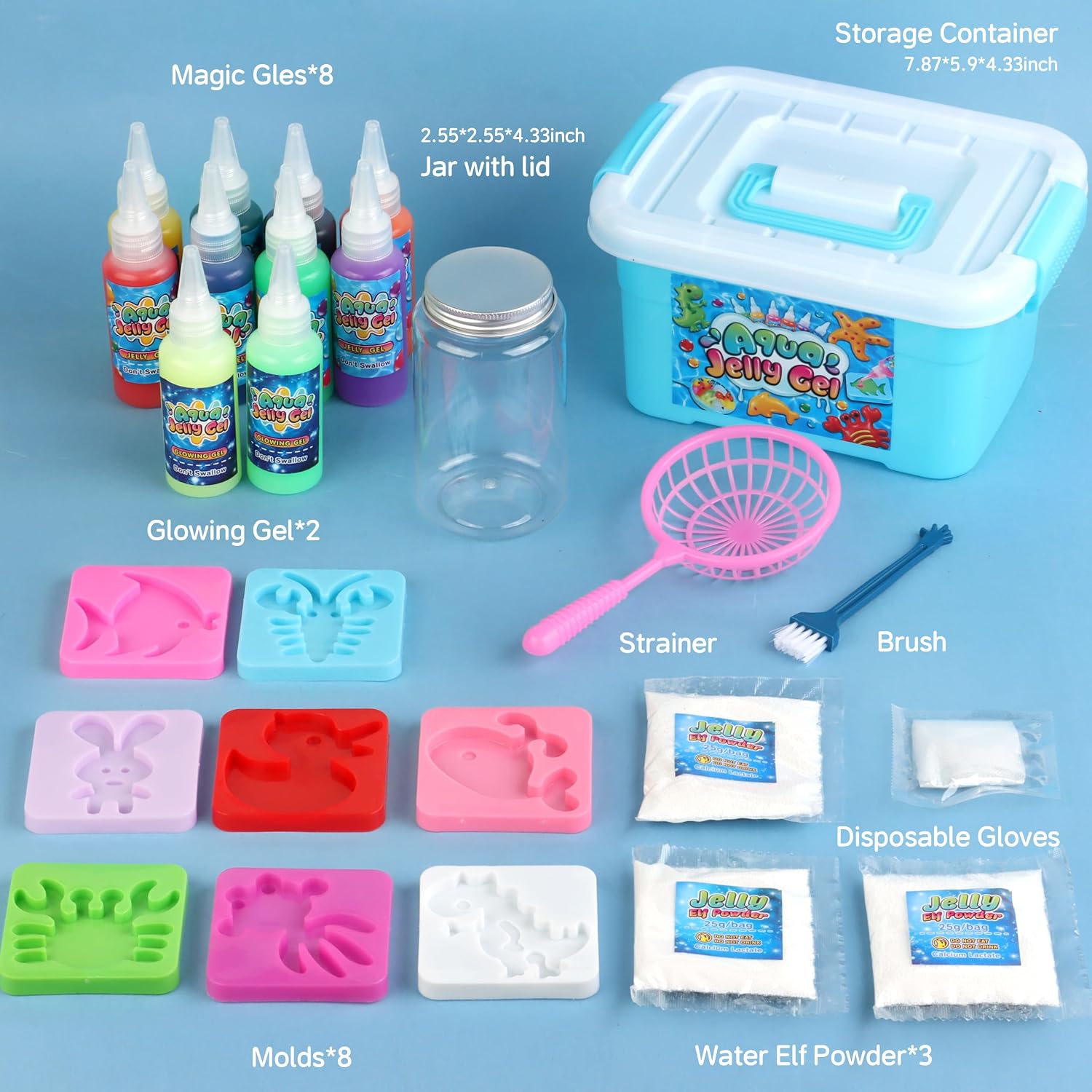 Thumbnail 6 de Magic Gel Water Elf Toy Kit: Aqua Fairy Water Gel for Kids