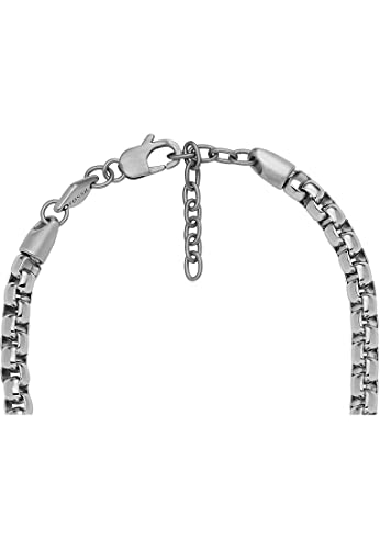 Thumbnail 3 de Fossil JF04145998 collar acero 45,72 cm plata