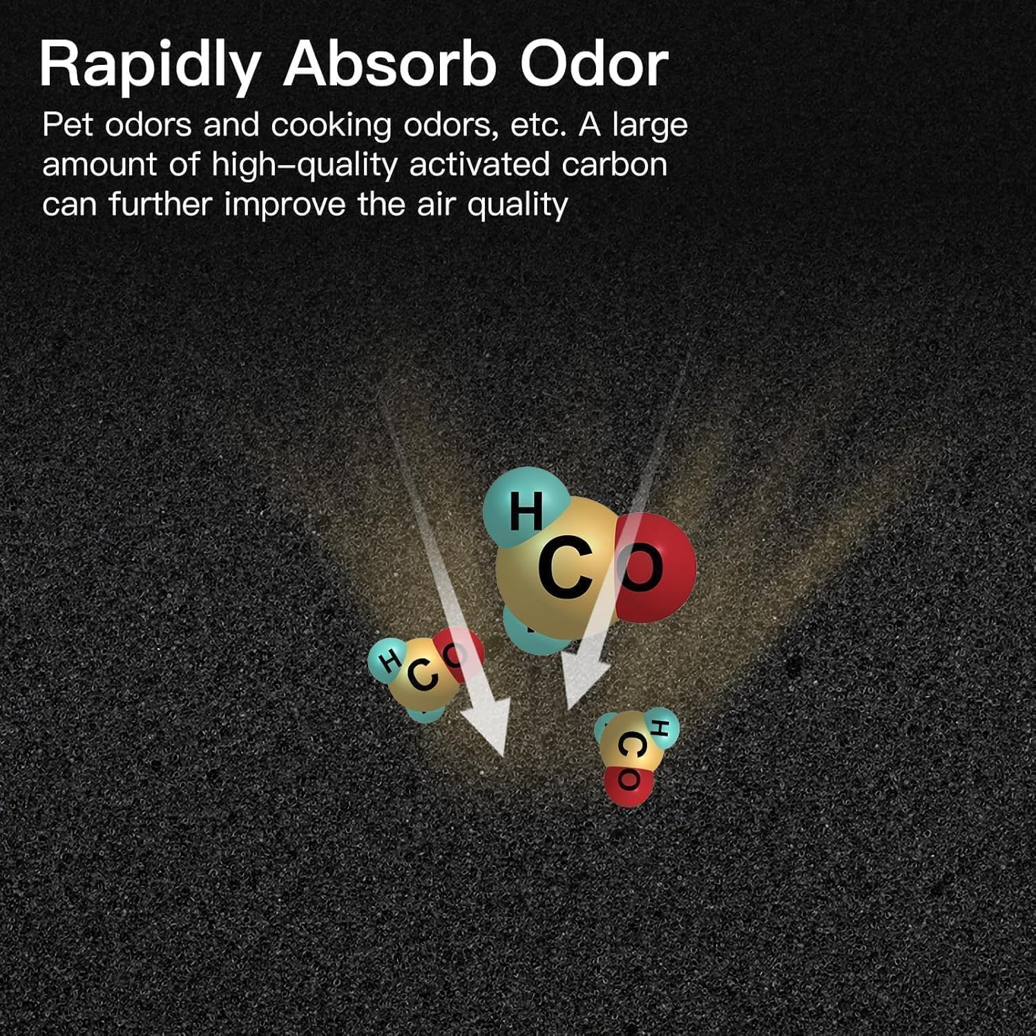 Thumbnail 6 de AIRTOK AP1001 Air Purifier for Home Pets (Bedroom) — H13 HEPA, Sleep Mode, up to 1190 sq ft