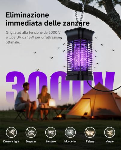 Thumbnail 1 de Lampada Antizanzare Elettrica NEOCLEAN: Trappola UV 15W per Interno ed Esterno