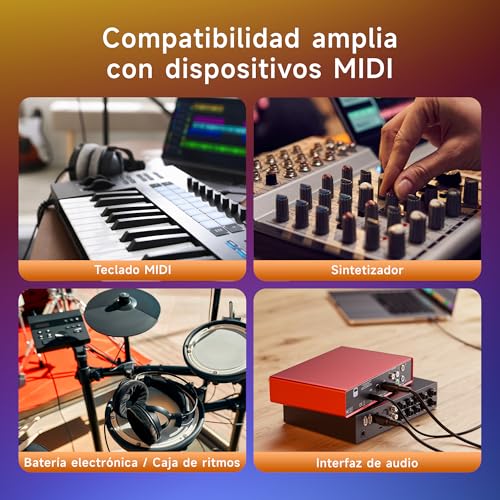Thumbnail 3 de Cable Matters Cable DIN MIDI de 5 Pines, Pack de 2, 1,8 m