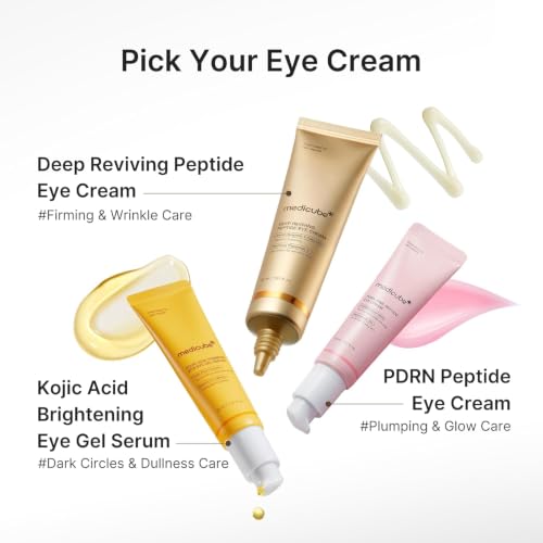 Detalle 2 de medicube Eye Cream with Deep Reviving Peptide for Fine Lines Care