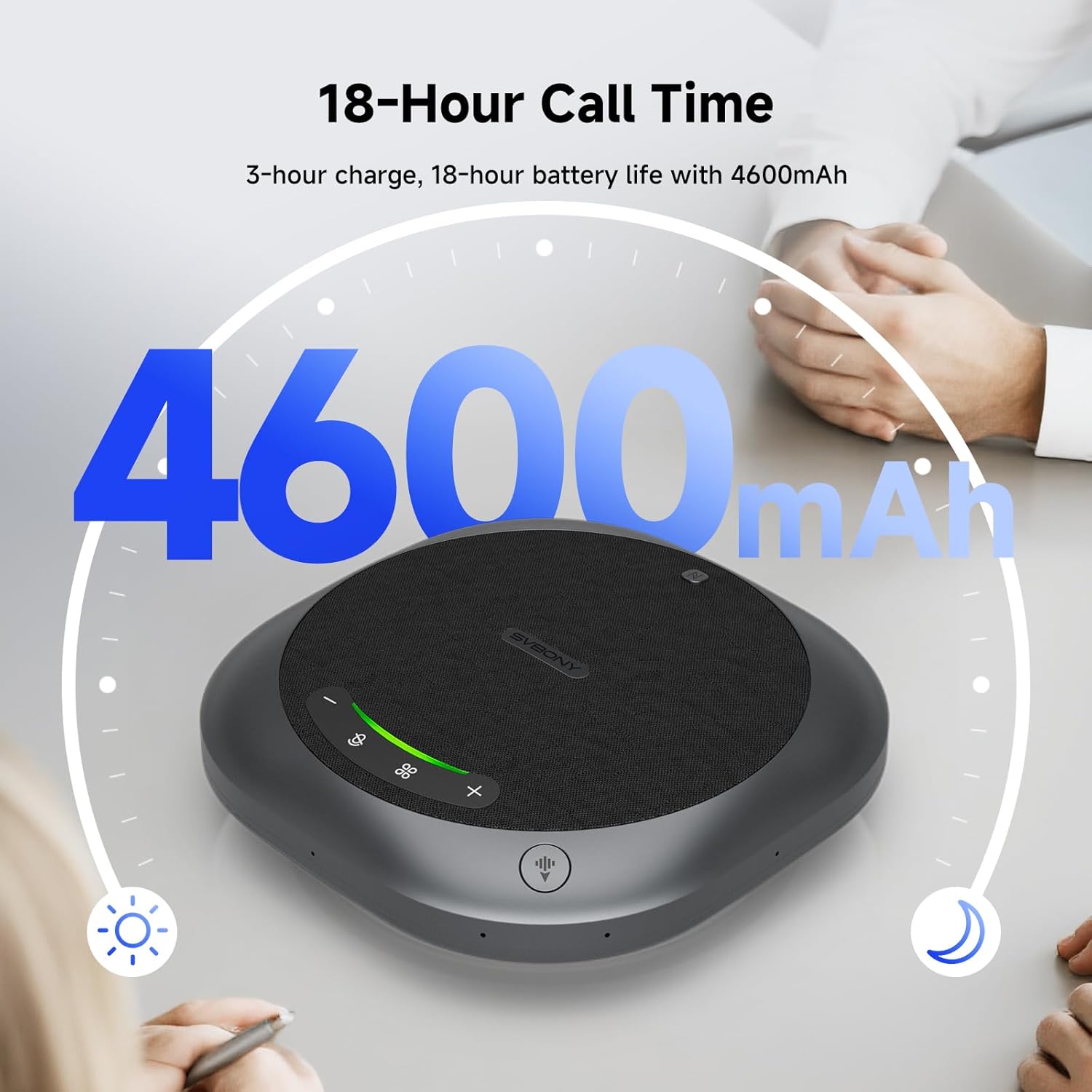 Thumbnail 4 de SVBONY SVHub Omni2P conference speaker with 6 mics