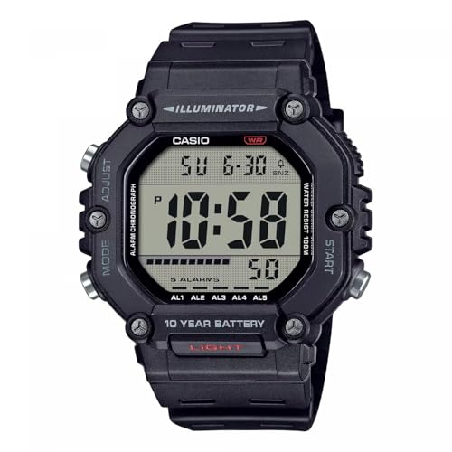 Detalle de Casio AE-1600H-1AVEF Digitaluhr für Herren