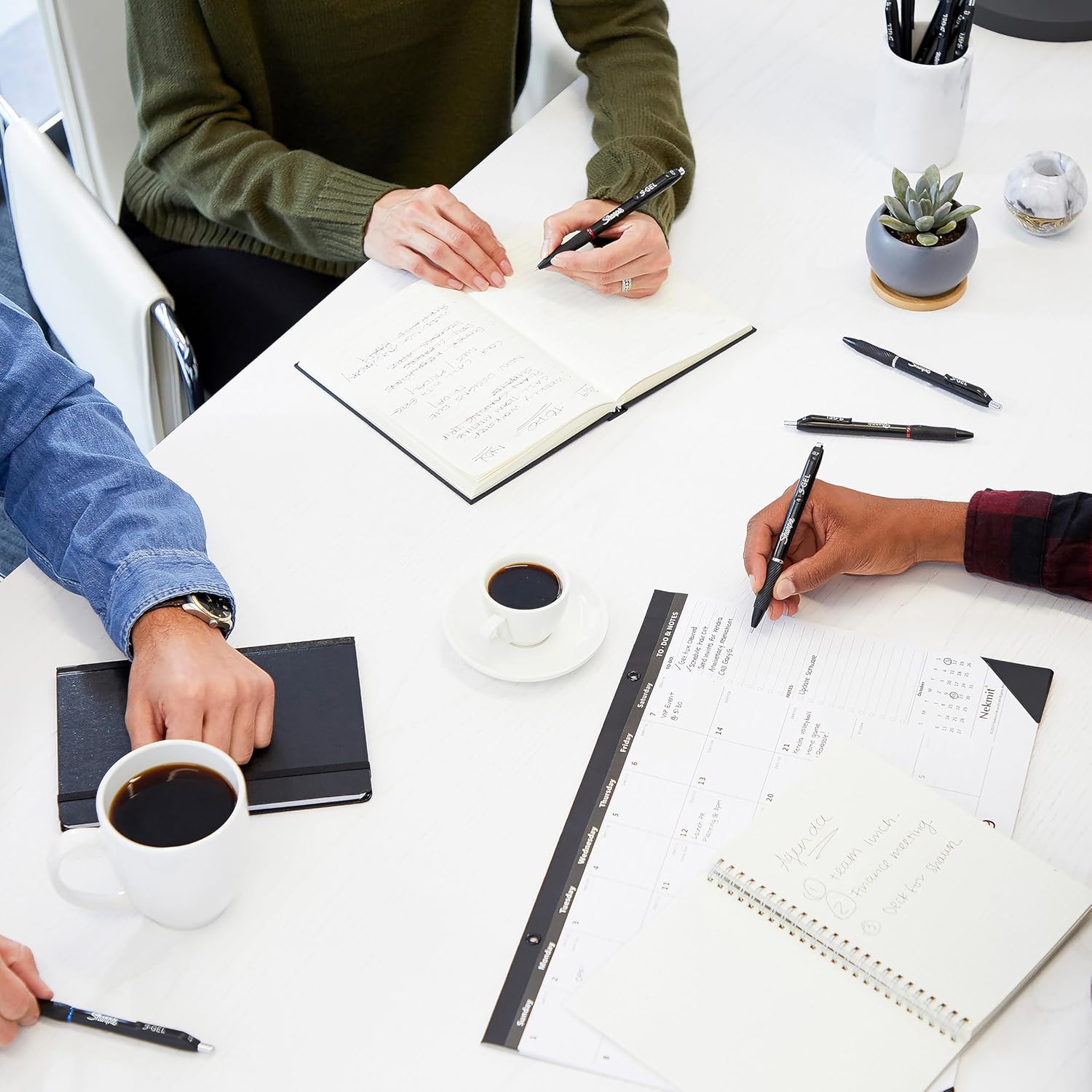 Thumbnail 6 de Sharpie S-Gel Medium 0.7mm gel pens 12-pack 🖊️