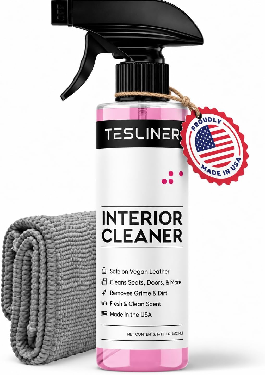 Detalle de TesLiner Seat Cleaner for Vegan Leather