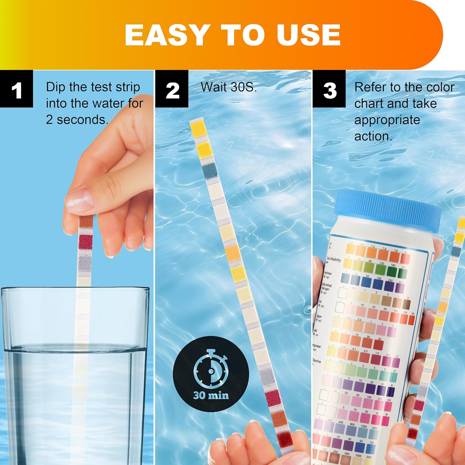 Thumbnail 6 de AAwipes K03-100 strisce test acqua 17 in 1