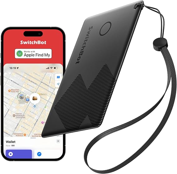 Detalle de SwitchBot Wallet Finder Card - Localizador Bluetooth Impermeable